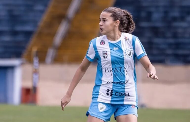 Kailany Nogueira chega para reforçar a lateral do Santos (Foto: Divulgação//Londrina)
