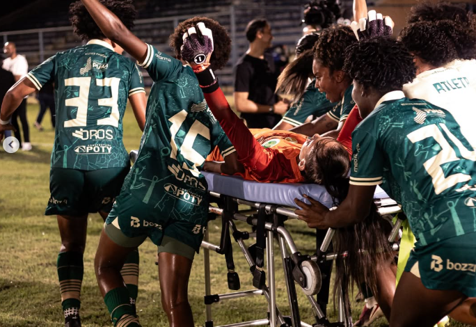 Após eliminar o Santos, Atlético-PI comemora classificação de maneira inusitada. (Foto: Lucas Batista/Ascom CAP)