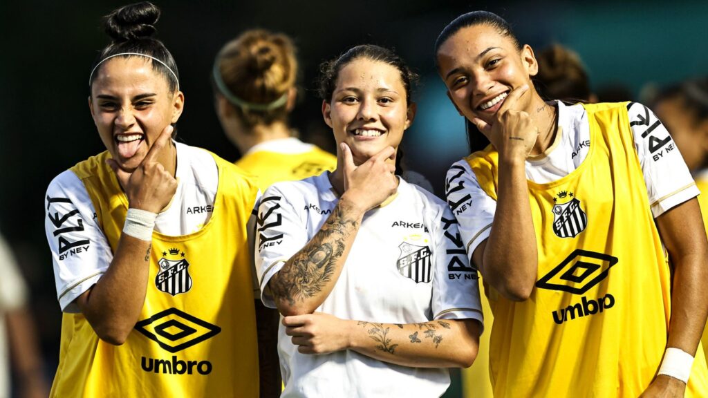 Santos quebra tabu no Brasileirão Feminino A1. (Foto: Reinaldo Campos/Santos FC)