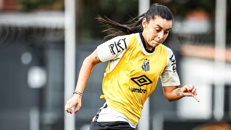Yoreli sofreu lesão no tornozelo (Foto: Reinaldo Campos/Santos FC)