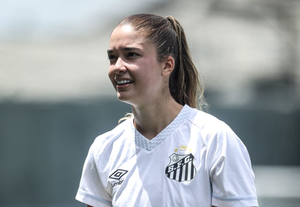Isa Viana deixou o Santos (Foto: Reinaldo Campos/Santos FC)