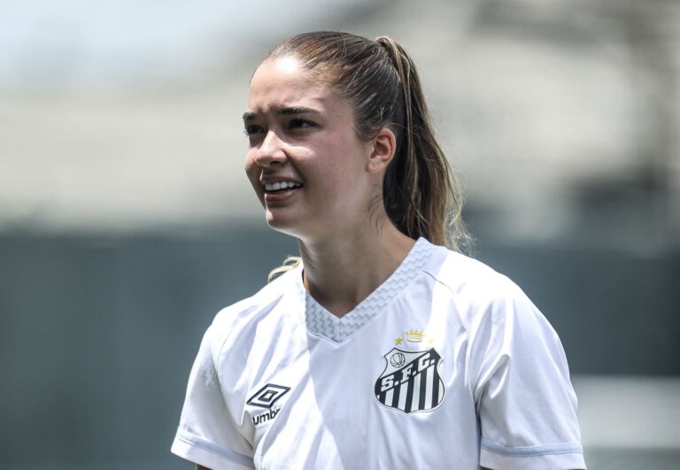 Isa Viana deixou o Santos (Foto: Reinaldo Campos/Santos FC)