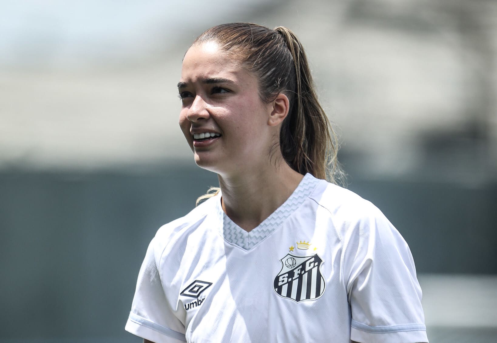 Isa Viana deixou o Santos (Foto: Reinaldo Campos/Santos FC)