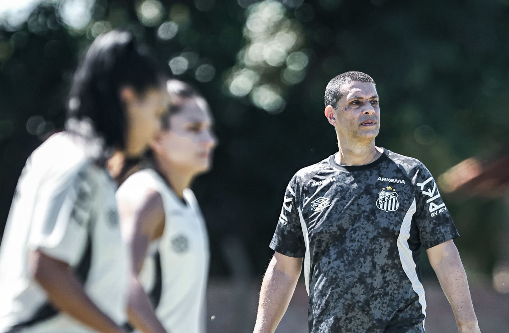 Santos se reapresentou para os trabalhos no CT Rei Pelé (Foto: Reinaldo Campos/Santos FC)