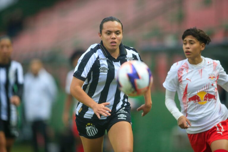Santos vence Bragantino pelo Paulistão F Sub-20. Foto: Reinaldo Campos/Santos FC)