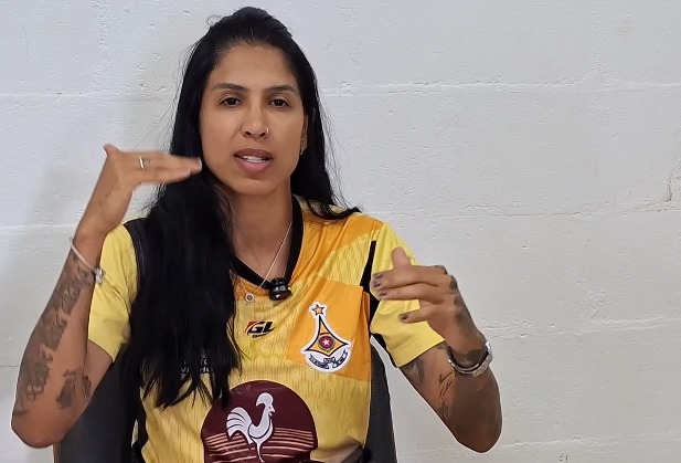 Ex-zagueira do Santos, Janaína Queiroz é a nova técnica do Cresspom (Foto: Reprodução/Instagram)