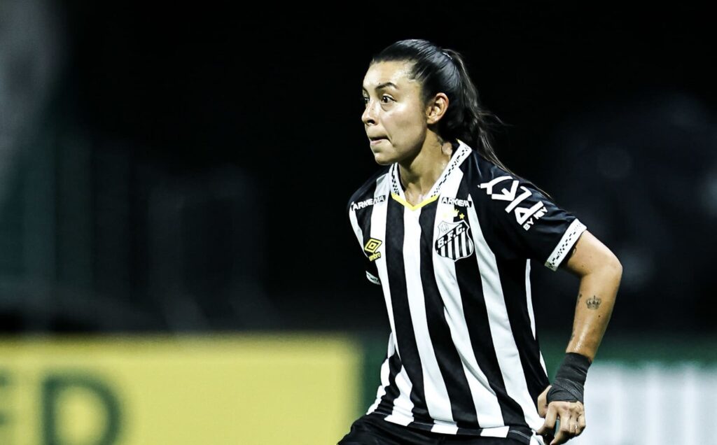A colombiana Yoreli Rincón foi o destaque do Santos (Foto: Reinaldo Campos/ Santos F.C)