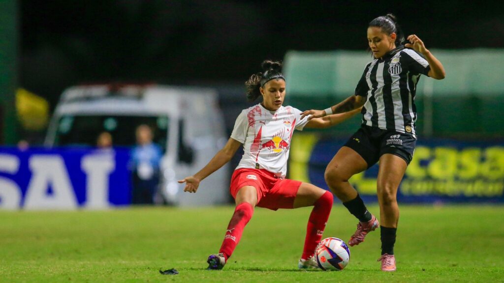 Santos empata com o Bragantino pelo Paulistão F. (Foto: Fernando Roberto/Red Bull Bragantino)