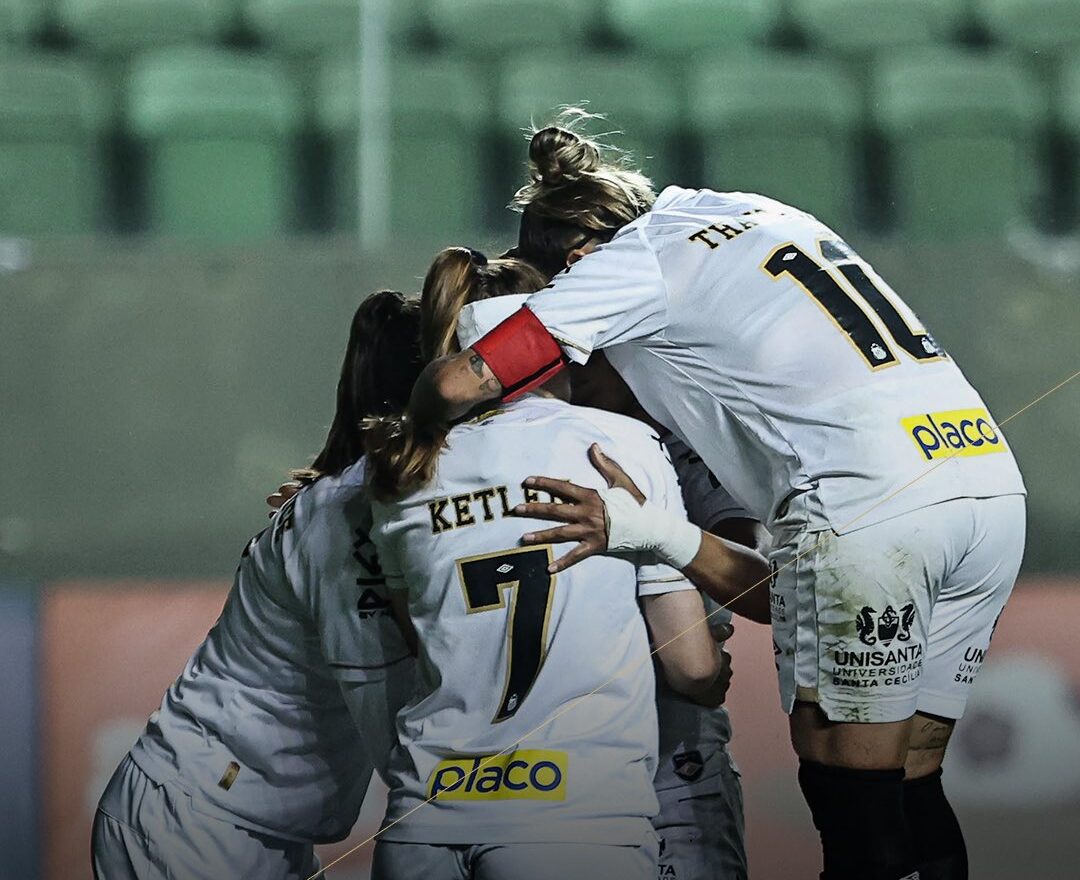 Santos vence América-MG pelo Brasileirão Feminino. (Foto: Reinaldo Campos/Santos F.C.)