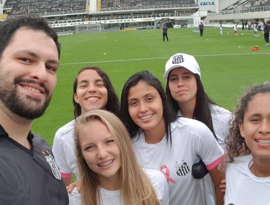 Fernando Hess Câmara Melo durante passagem pelo Santos (Foto: Divulgação/Instagram)