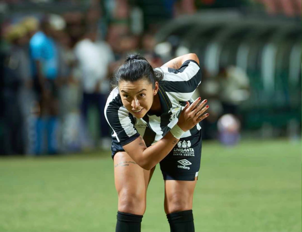 Santos empata com o Bragantino pelo Paulistão F. (Foto: Igor do Vale/ Agência Paulista)