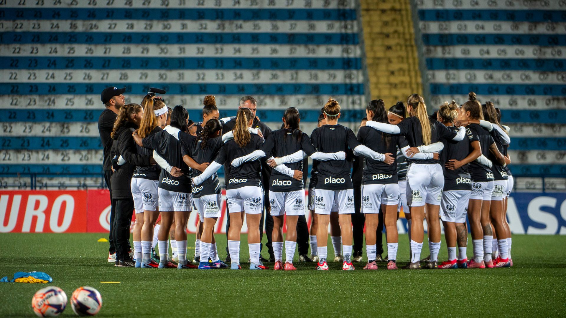 Santos e América-MG duelam pelo Brasileirão Feminino. (Foto: Anderson Romão/Ag.Paulistão)