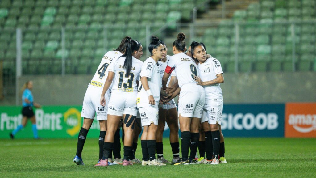 Santos e Juventude duelam pelo Brasileirão Feminino. (Foto: Reinaldo Campos/Santos FC)