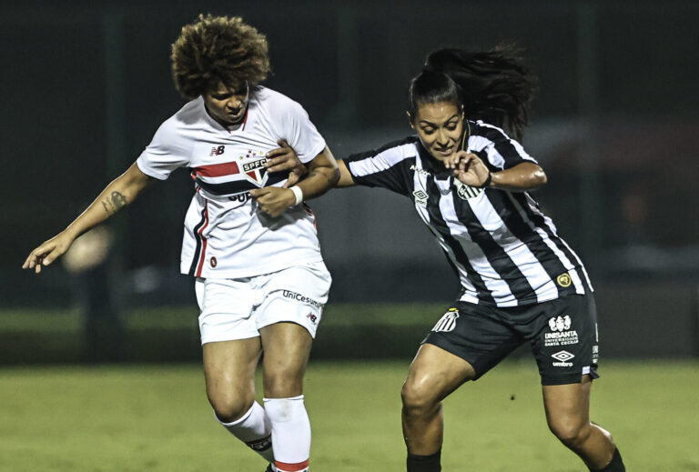 Santos enfrenta o São Paulo pelo Paulistão F. (Reinaldo Campos/Santos FC)