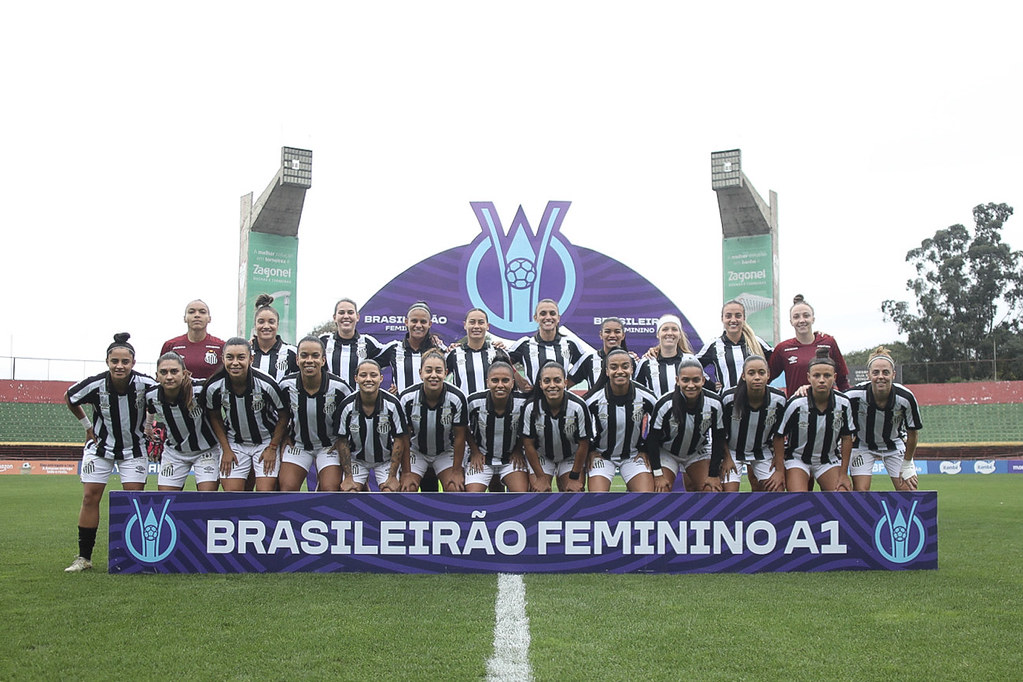 Santos enfrenta o Flamengo pelo Brasileirão Feminino. (Foto: Reinaldo Campos/Santos FC)
