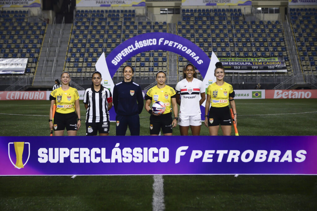 Santos enfrentará o São Paulo na fase play-in do Paulistão F. (Foto: Mauro Horita/Ag.Paulistão)