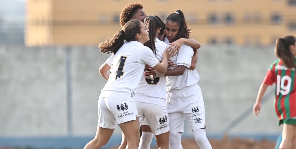Santos está nas quartas do Paulistão F Sub-20. (Foto: Reinaldo Campos/Santos FC)