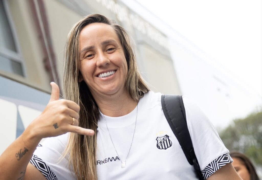 Pardal retorna ao Santos após se recuperar de lesão muscular na panturrilha esquerda (Foto: Divulgação)