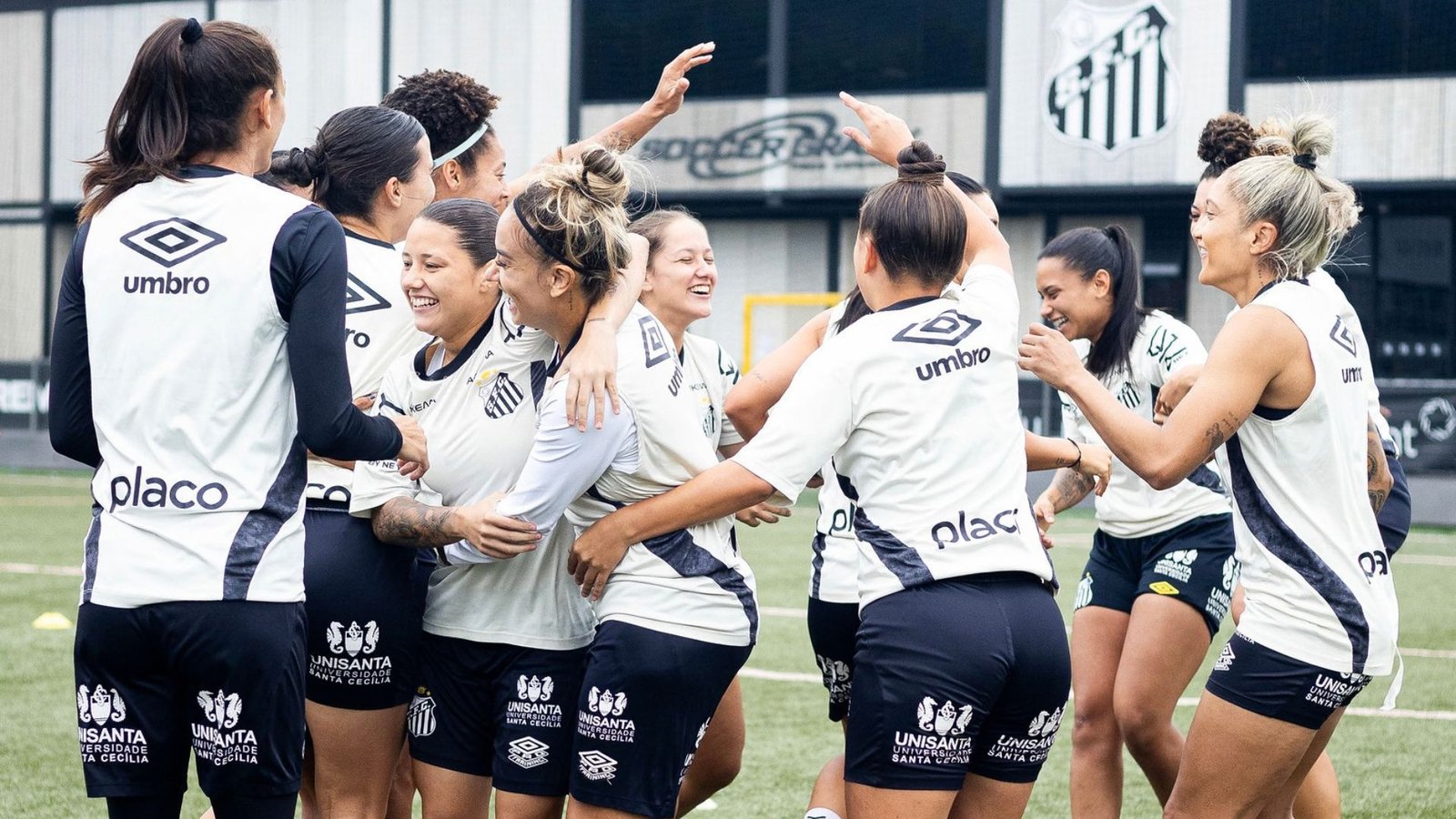 Santos duela contra o Kansas City Current 2. (Foto: Reinaldo Campos/Santos FC)